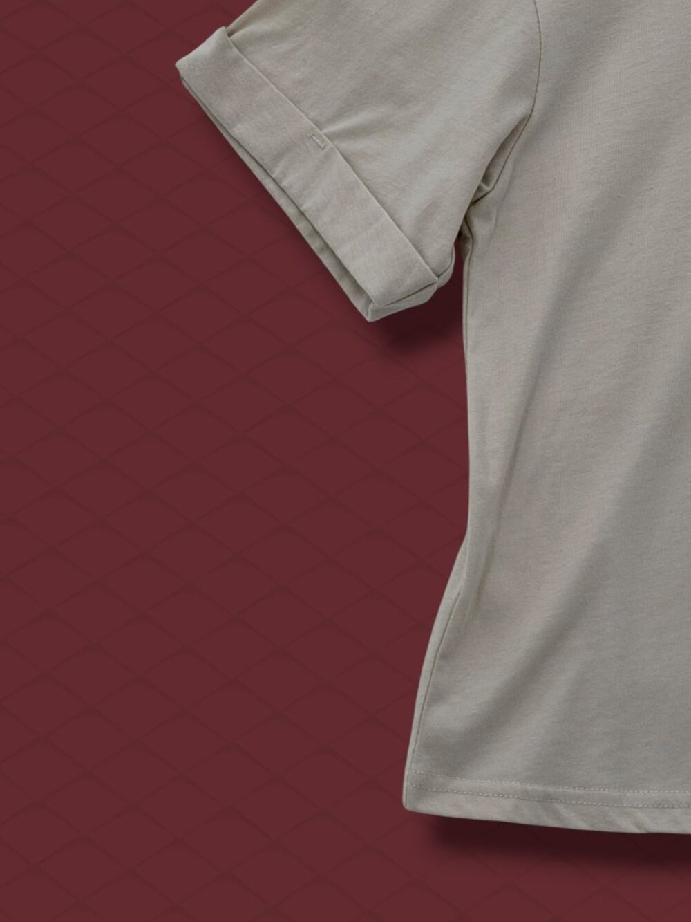 Aeropostale‎ Sport Beige Plaid Logo T-Shirt M NWT - Picture 5 of 5
